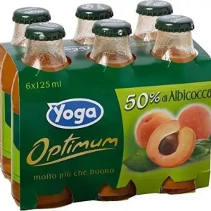 YOGA SUCCHI FRUTTA ALBICOCCA 6X125GR