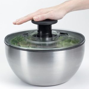 Oxo Centrifuga per insalata in acciaio