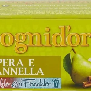 SOGNID’ORO TISANA PERA & CANNELLA CALDO & FREDDO 20 FILTRI