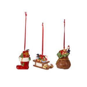 Villeroy & Boch Nostalgic Ornaments Set di 3 Addobbi
