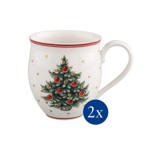 Villeroy & Boch Toy’s Delight Set 2 Tazze con Albero di Natale