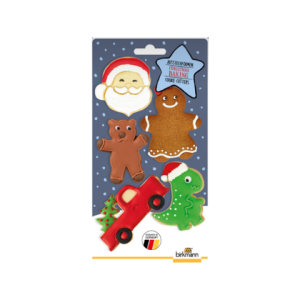 Birkmann Set 5 Formine per Biscotti di Natale