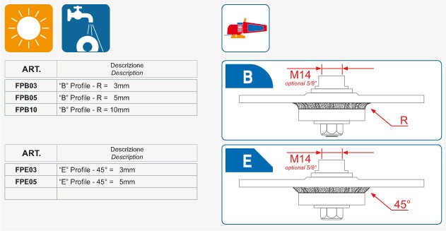 MONTOLIT FRESA PER PROFILATORE SUPER PROFILE mod. FPB10SP - immagine 3