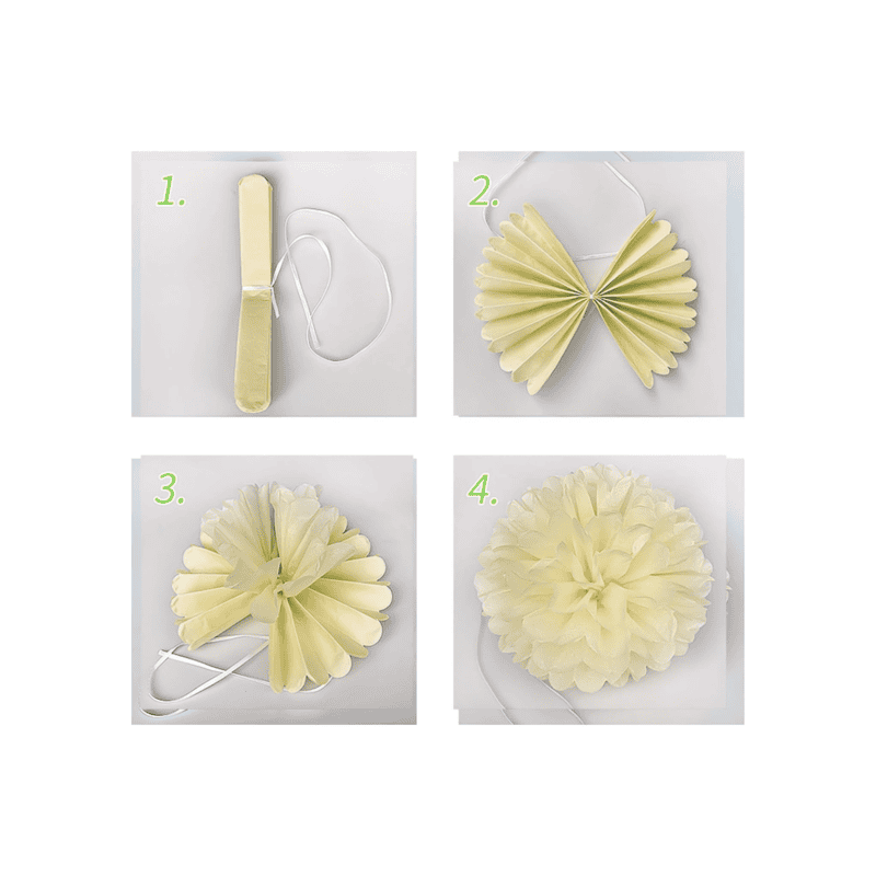 Decorazione per Feste Rosone Nero 4pz - immagine 3