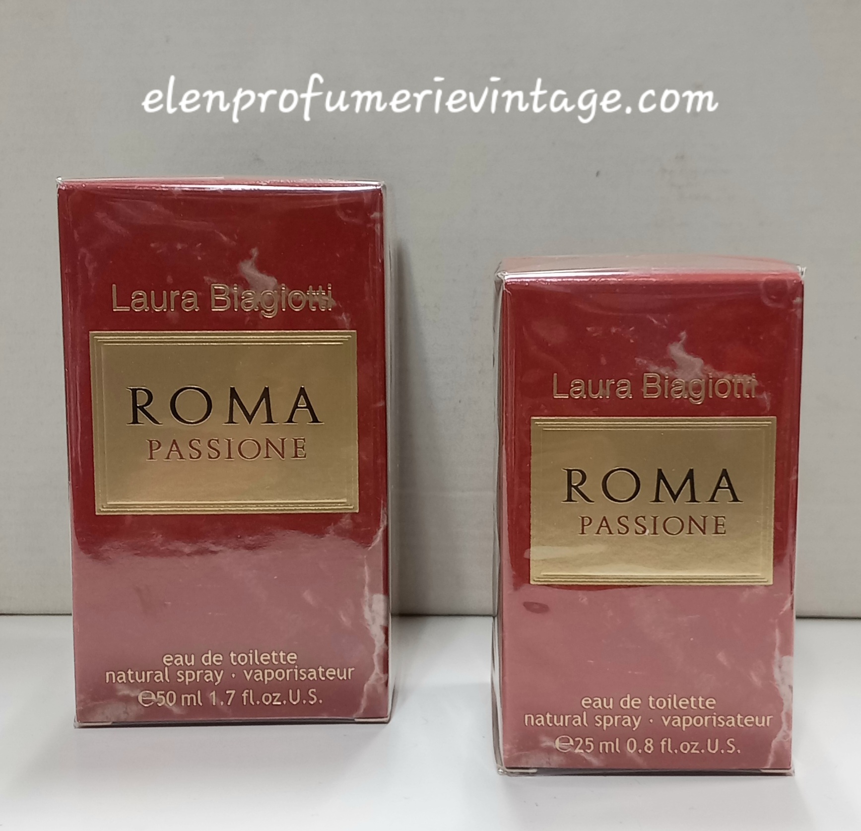 LAURA BIAGIOTTI ROMA PASSIONE EAU DE TOILETTE 25 ML..50 ML SPRAY