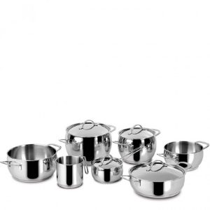 Lagostina Batteria di pentole 11pz Euforia