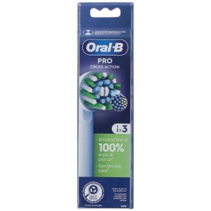 Oral-B Braun Testine di ricambio Pro Cross – 3 pz