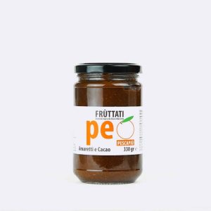 Composta Pesche Cacao e Amaretti