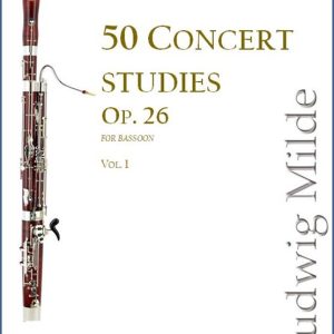 50 CONCERT STUDIES OP. 26 FOR BASSOON Vol. 1