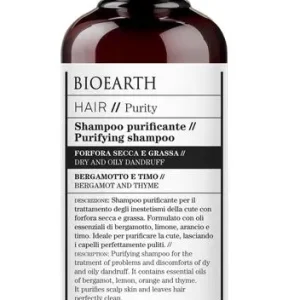 Shampoo Purificante al Bergamotto e Timo Bioearth
