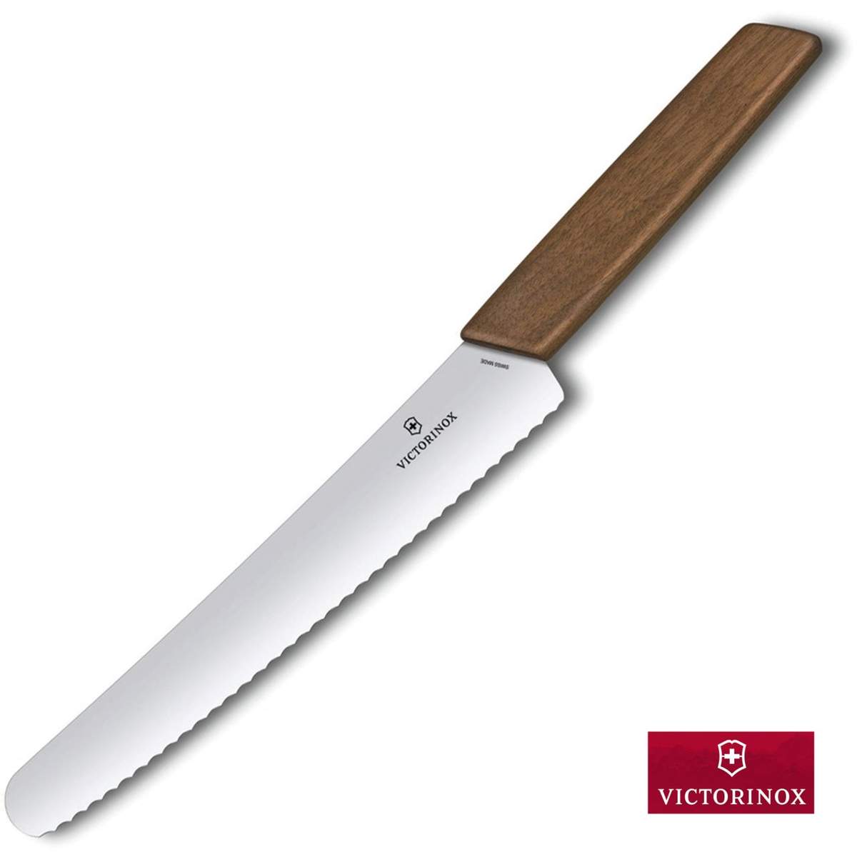 Coltello da pane Victorinox 6.9070.22WG Swiss Modern Wood - immagine 4