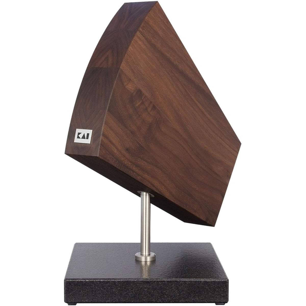 Ceppo portacoltelli girevole in Noce Kai DM-0799 - immagine 2