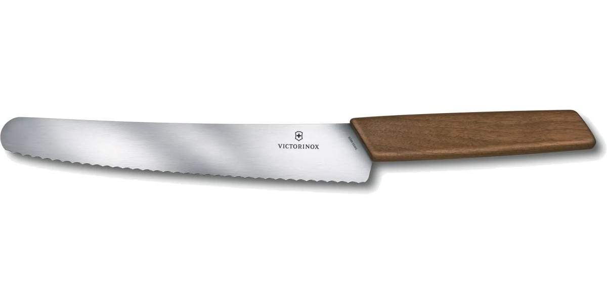 Coltello da pane Victorinox 6.9070.22WG Swiss Modern Wood
