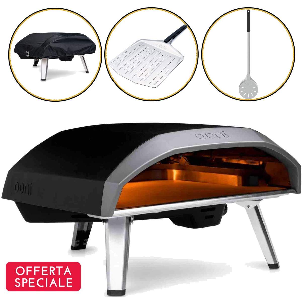 Set completo forno pizza Ooni Koda 16 + accessori Ooni - immagine 2