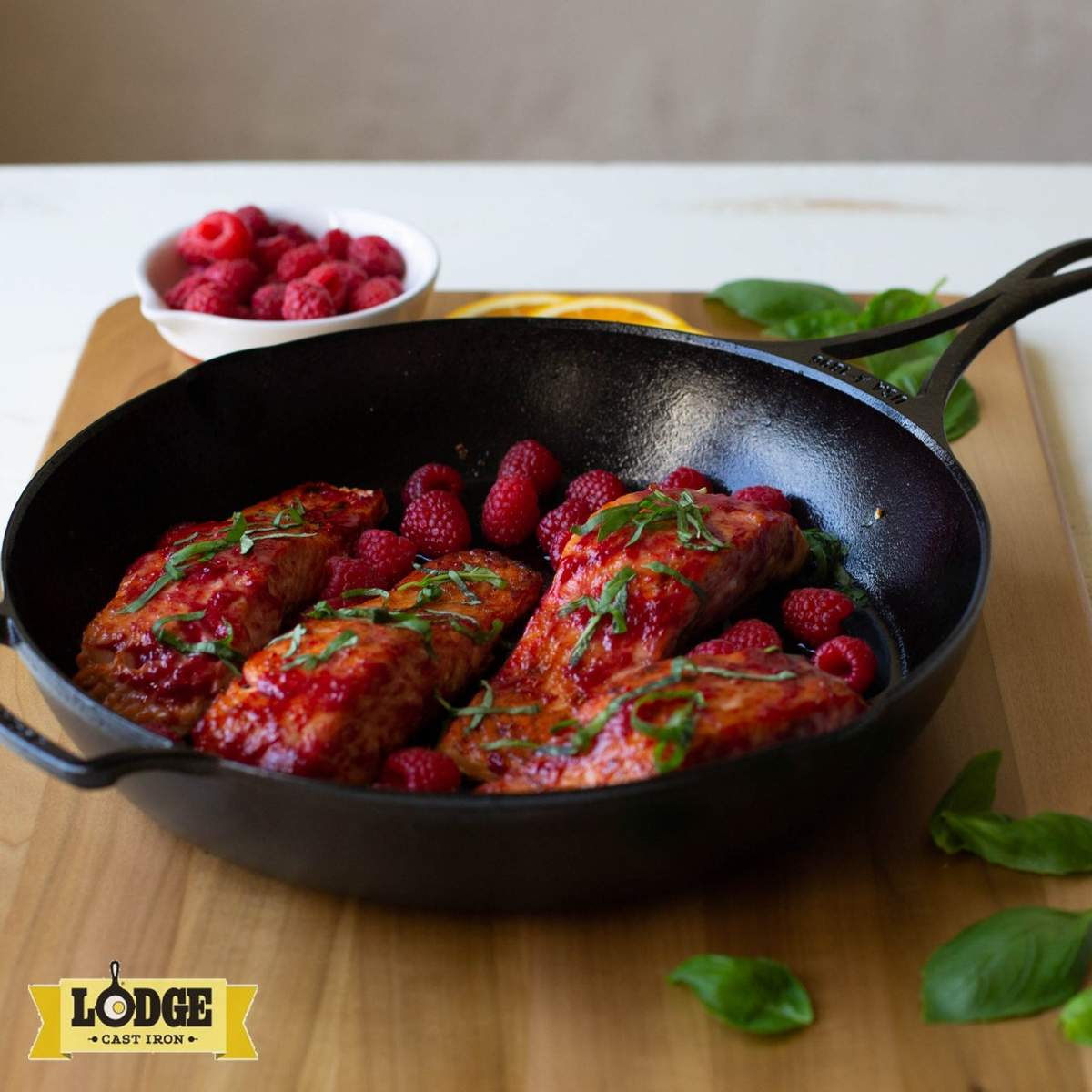 Padella Blacklock in ghisa Lodge BL96SKINT - immagine 8