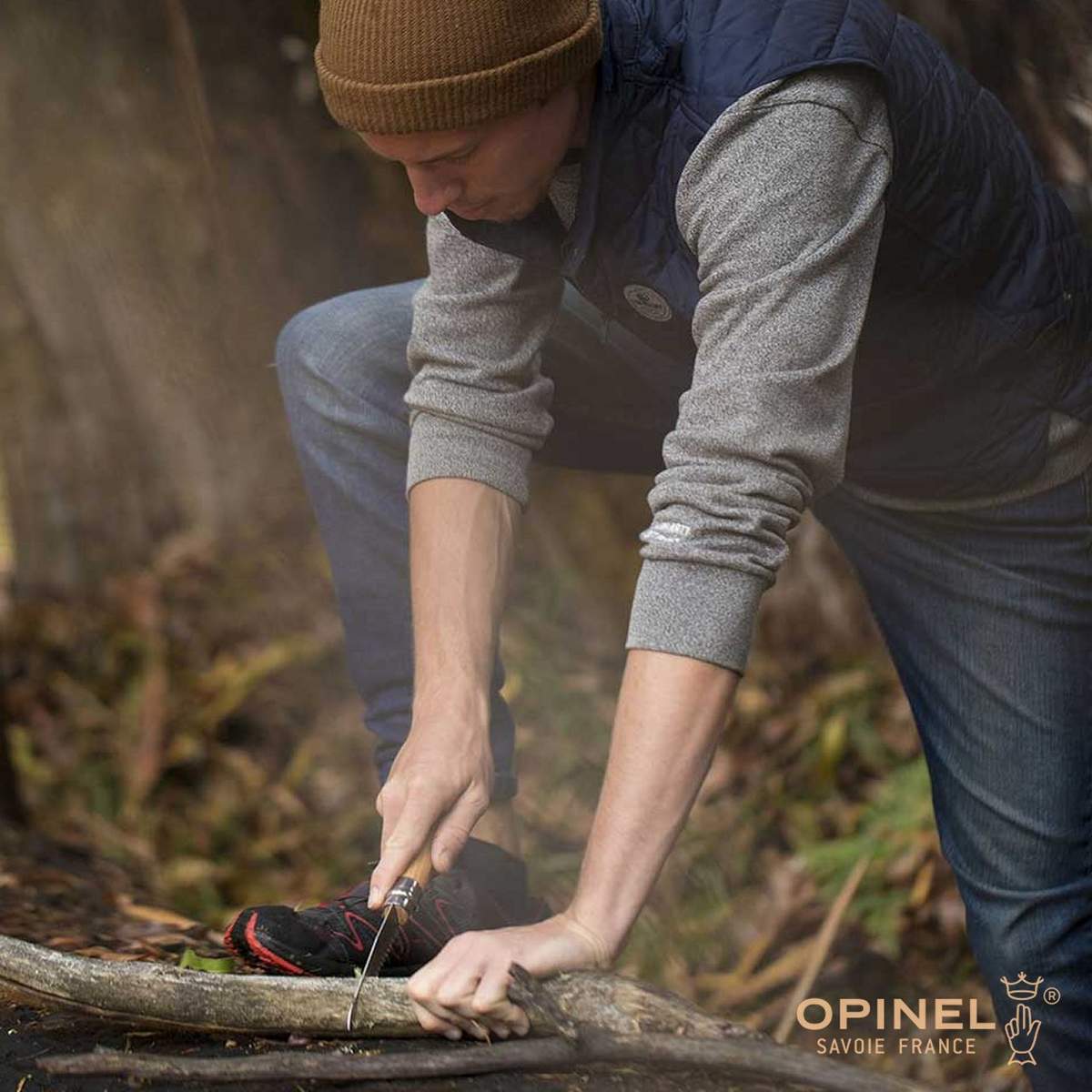 Seghetto Opinel N°12 richiudibile con lama dentata 12 cm O-165126 - immagine 6