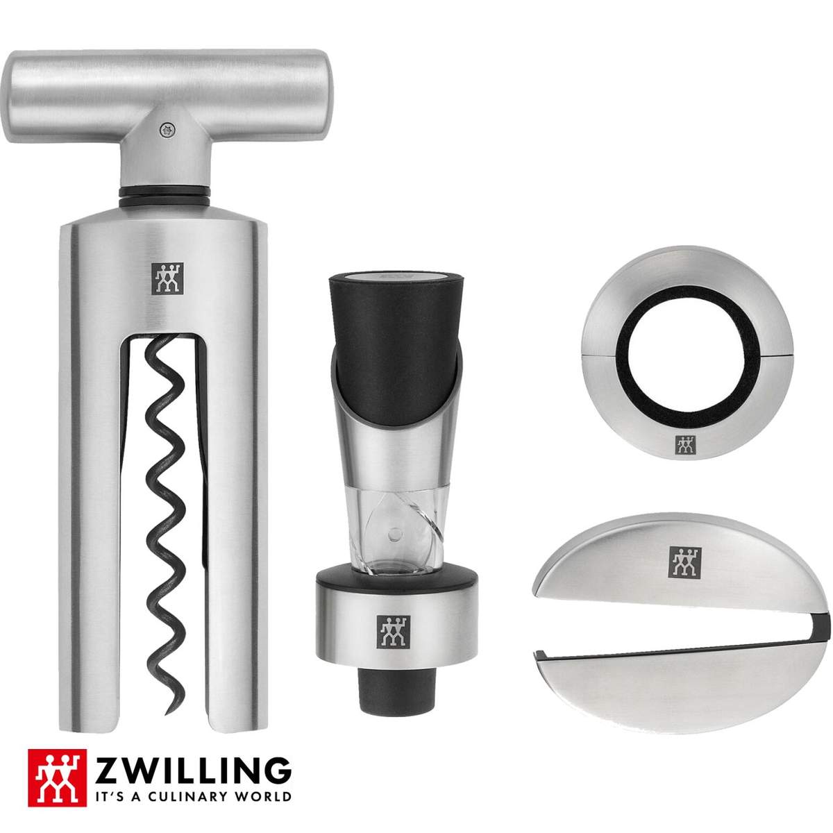 Set da sommelier Zwilling 4 pezzi in acciaio inox 39500-054-0 - immagine 3