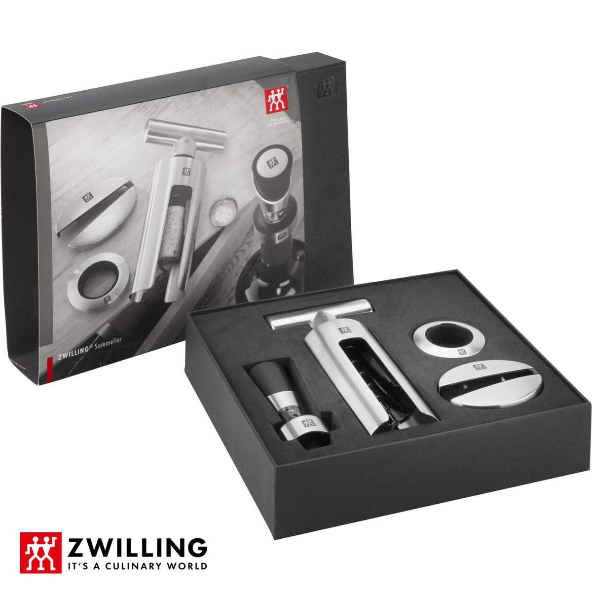 Set da sommelier Zwilling 4 pezzi in acciaio inox 39500-054-0 - immagine 4