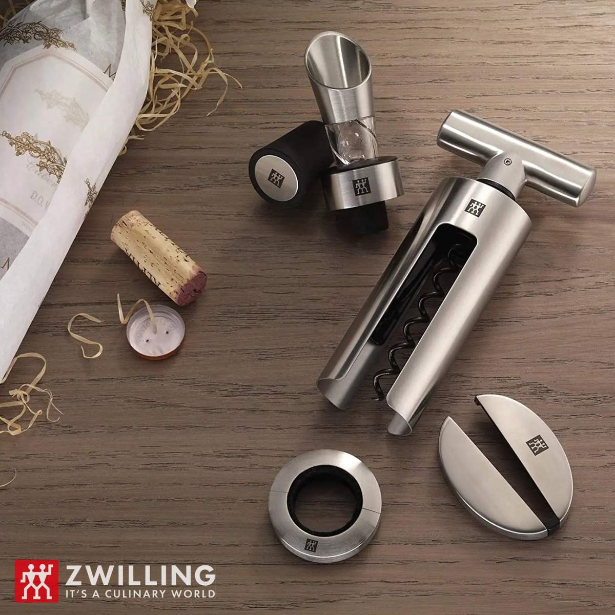 Set da sommelier Zwilling 4 pezzi in acciaio inox 39500-054-0 - immagine 5