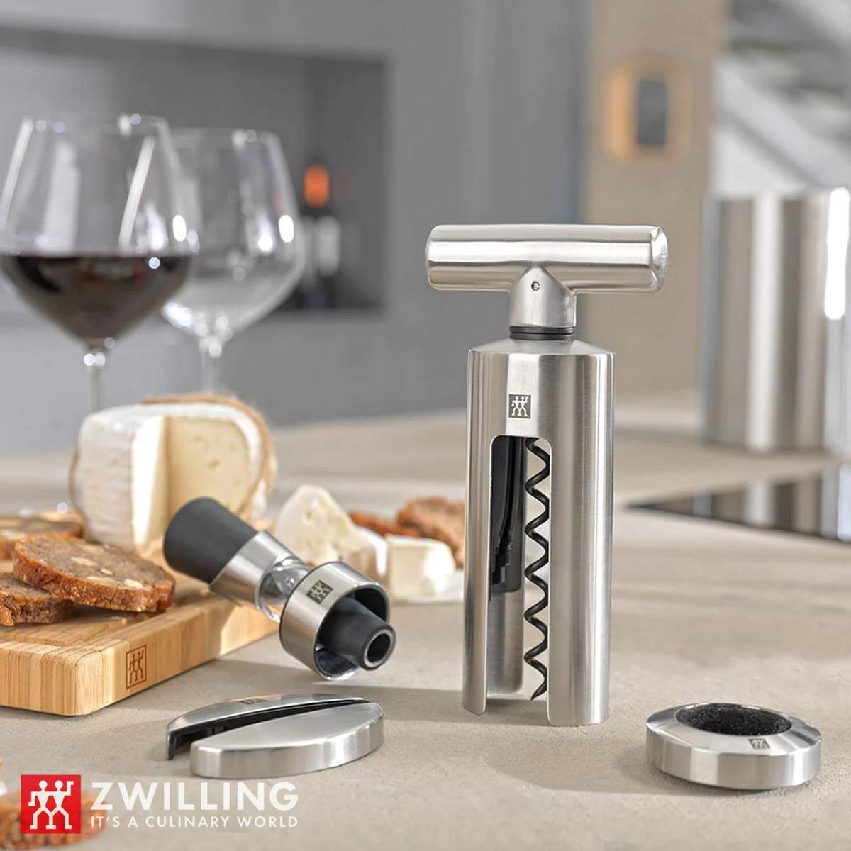 Set da sommelier Zwilling 4 pezzi in acciaio inox 39500-054-0 - immagine 8