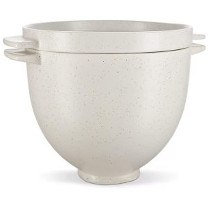 Ciotola in ceramica KitchenAid per pane con coperchio 4,7L 5KSM2CB5BGS