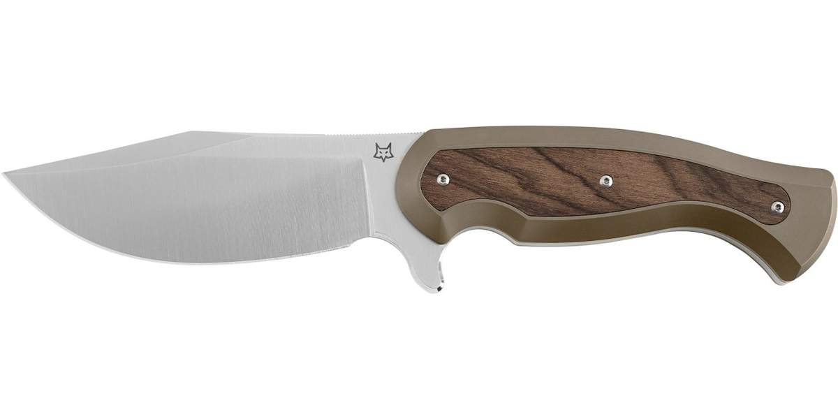 Coltello Fox Eastwood Tiger fisso Titanium Bronze FX-106 TIZW - immagine 2