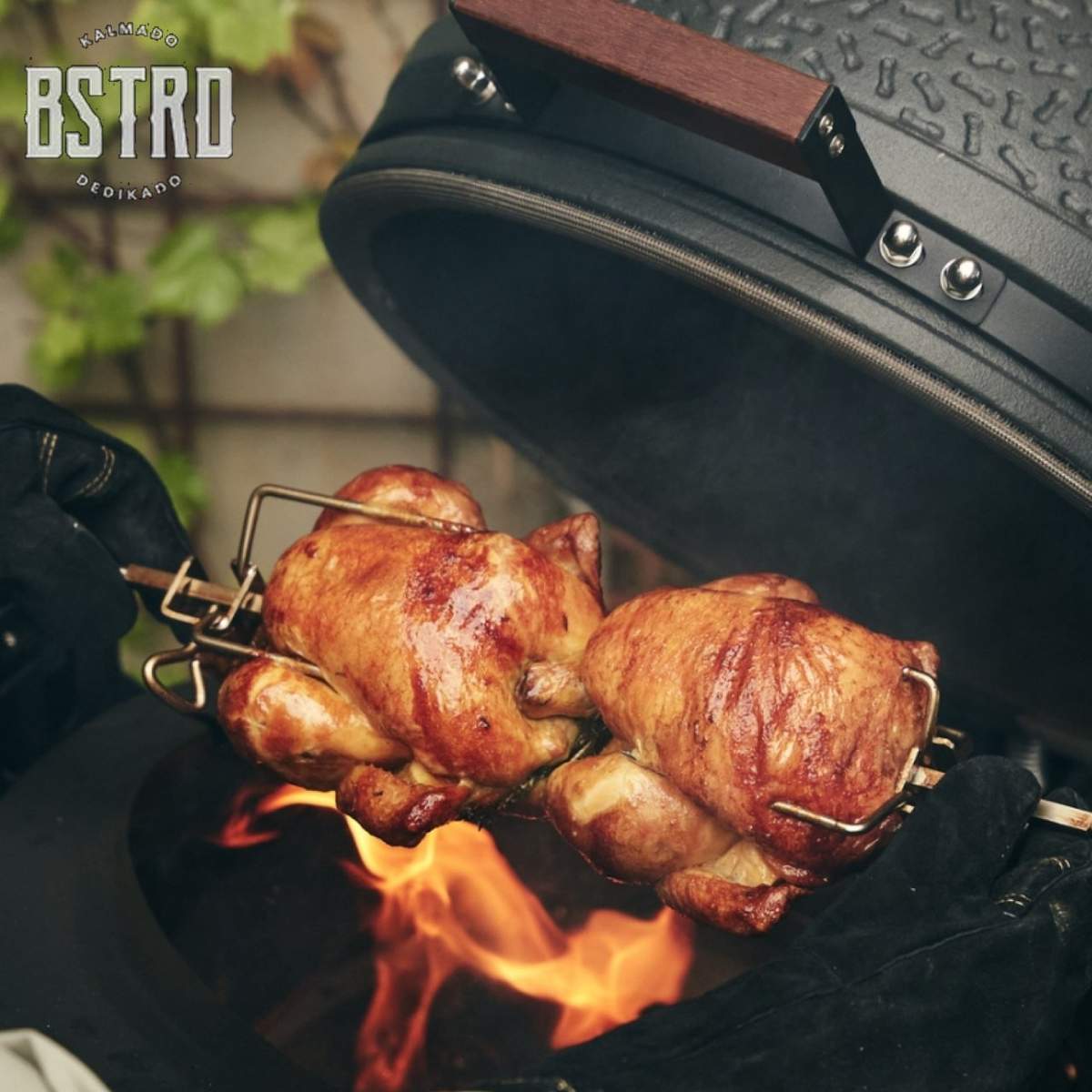 Rotisserie e Pizza BSTRD per Kamado BST BBRP - immagine 7
