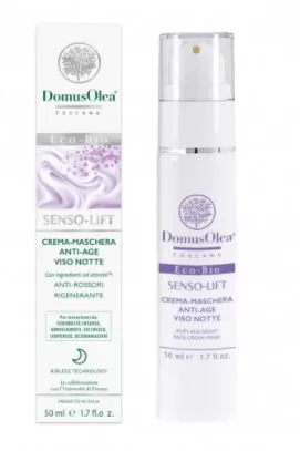 Senso Lift Crema Maschera Anti Age Viso Notte Domus Olea