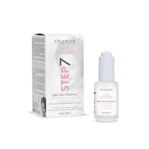 Step 7 Siero Viso Vitamina C Illuminante e Antimacchia Apiarium