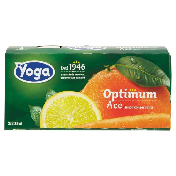 Succo ACE Optimum YOGA 3X200ml - immagine 2