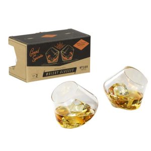 Gentlemen’s Hardware Set 2 Bicchieri da Whisky