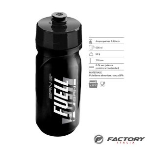Borraccia BRN 600 ML Nera