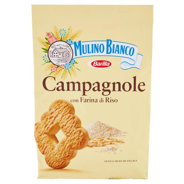 CAMPAGNOLE biscotti con farina di riso MULINO BIANCO 700gr - immagine 2
