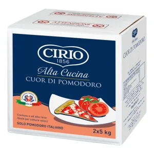 Polpa Pomodoro Cirio Cuor Di Pomodoro A/c kg 5 Tetrapack X Pizza X2
