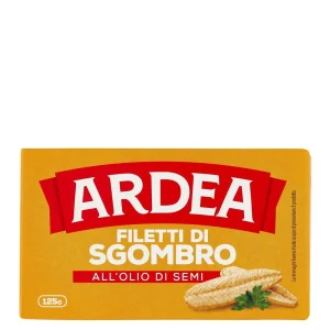 Filetti Di Sgombro Ardea gr 125 Olio Girasole Latta X50