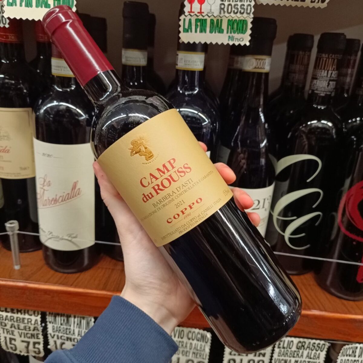 Coppo Barbera D’Asti Docg Legno Camp Du Rouss - immagine 2