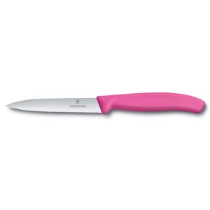 Coltello Spelucchino Victorinox – Lama Lunga Seghettata fuxia