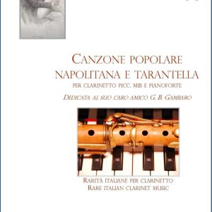 CANZONE POPOLARE NAPOLITANA E TARANTELLA