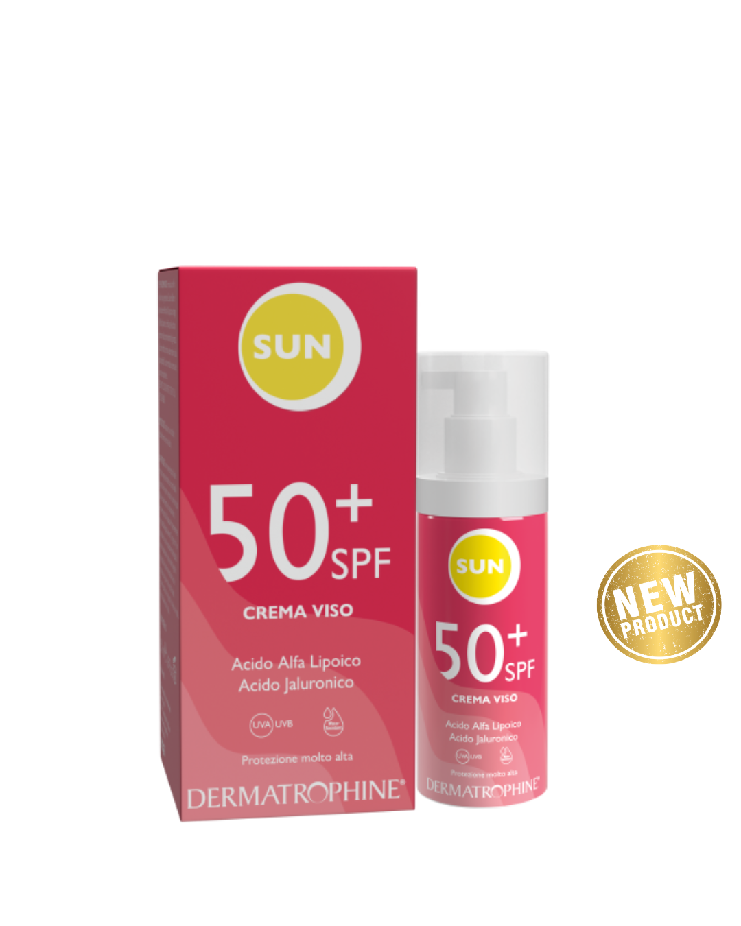 DERMA SUN SPF 50+ CREMA VISO 50 ML - immagine 2