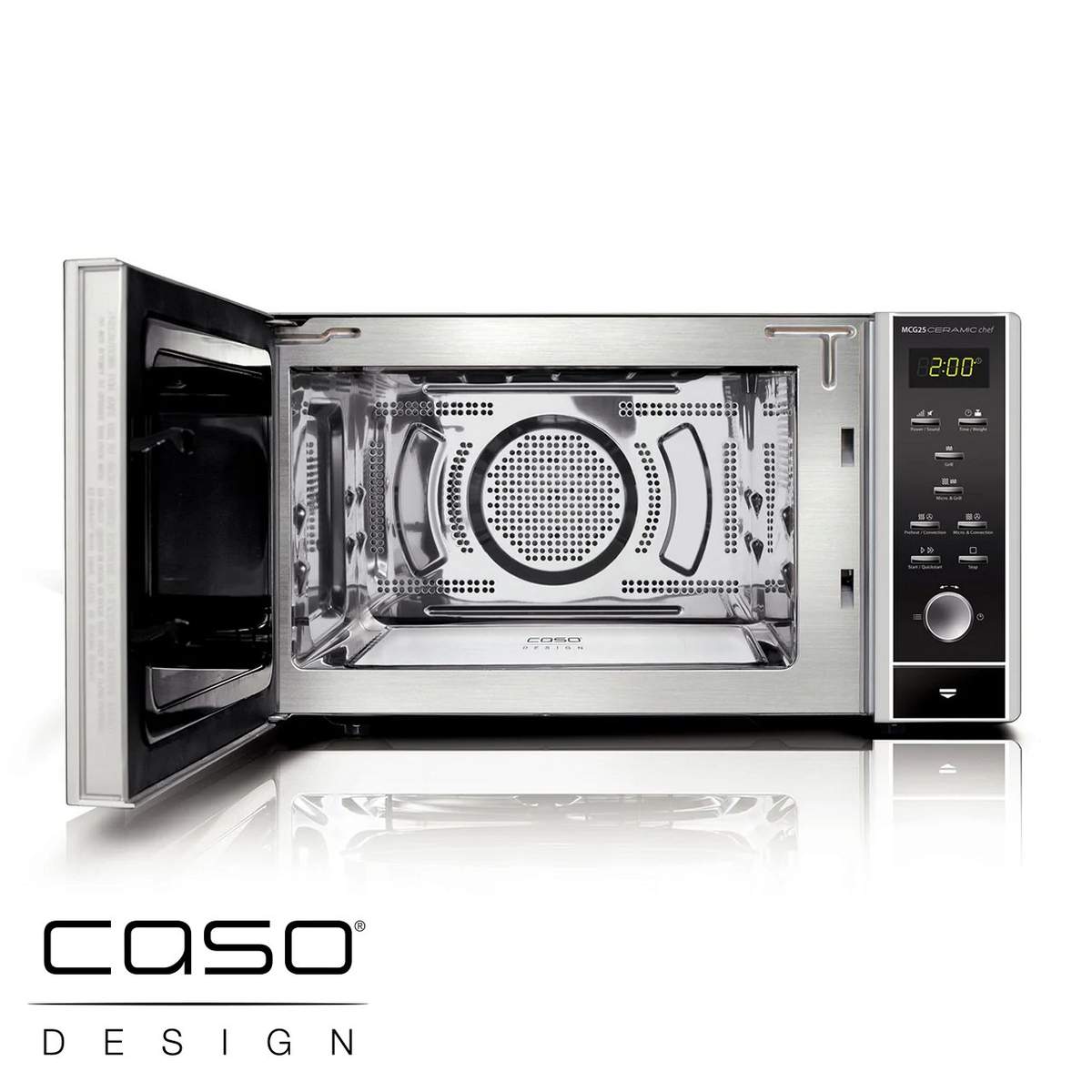 Forno a microonde Caso Design MCG 25 Ceramic Chef CSO 03351 - immagine 4