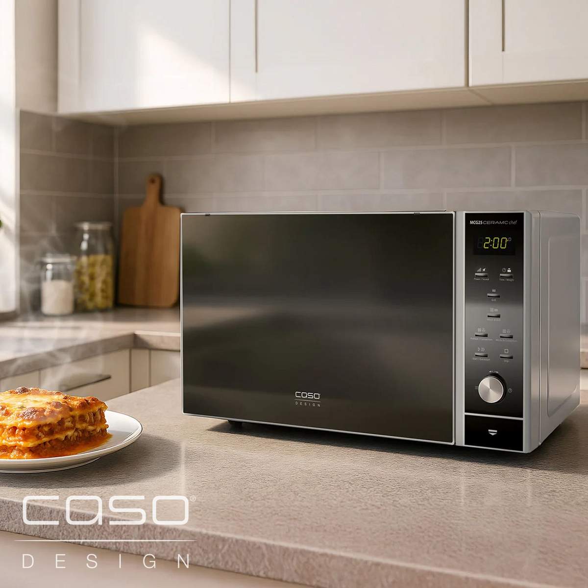 Forno a microonde Caso Design MCG 25 Ceramic Chef CSO 03351 - immagine 6
