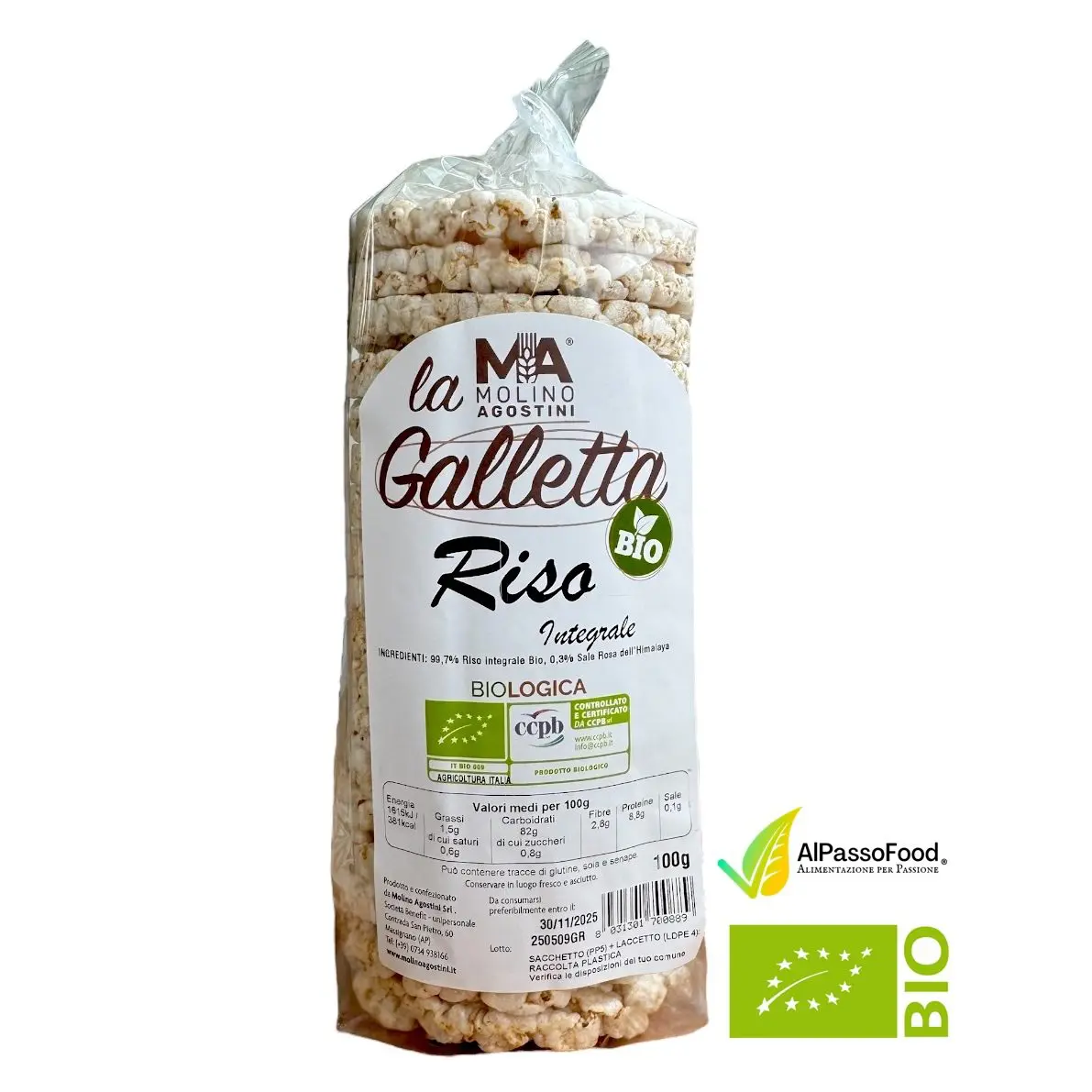 Gallette di Riso Biologiche 100g - immagine 2