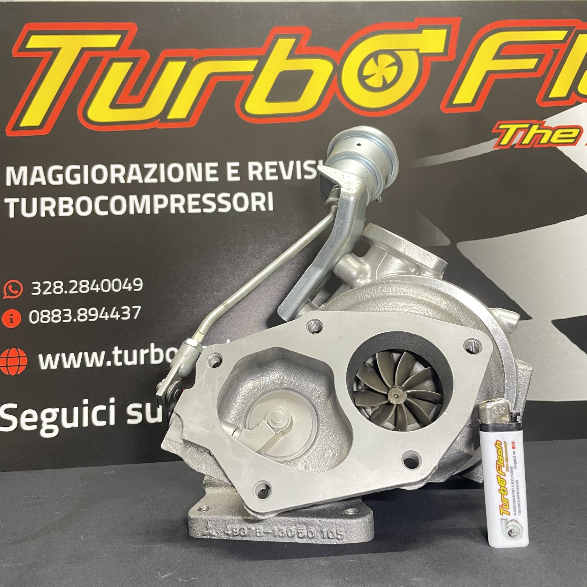 Turbo maggiorato per EVO 9 RS 2.0 da 280cv a 500cv ( Livello 1 ) - immagine 4