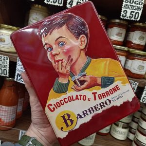 Barbero Bimbo Mix Scatola Metallo Rossa Torroncini Misti