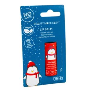 CHERRY PAPER TUBE LIP BALM beauty made easy