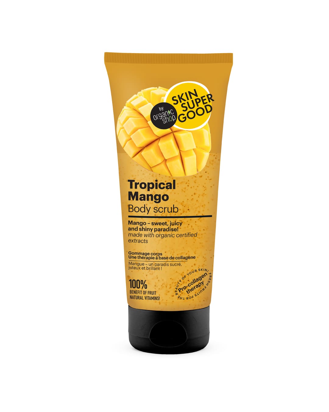 TROPICAL MANGO BODY SCRUB skin super good
