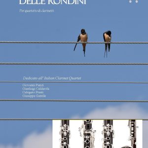 LA DANZA DELLE RONDINI PER QUARTETTO DI CLARINETTI
