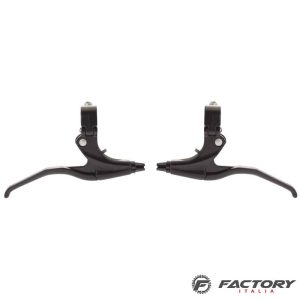 Leve freno bicicletta MTB alluminio nere