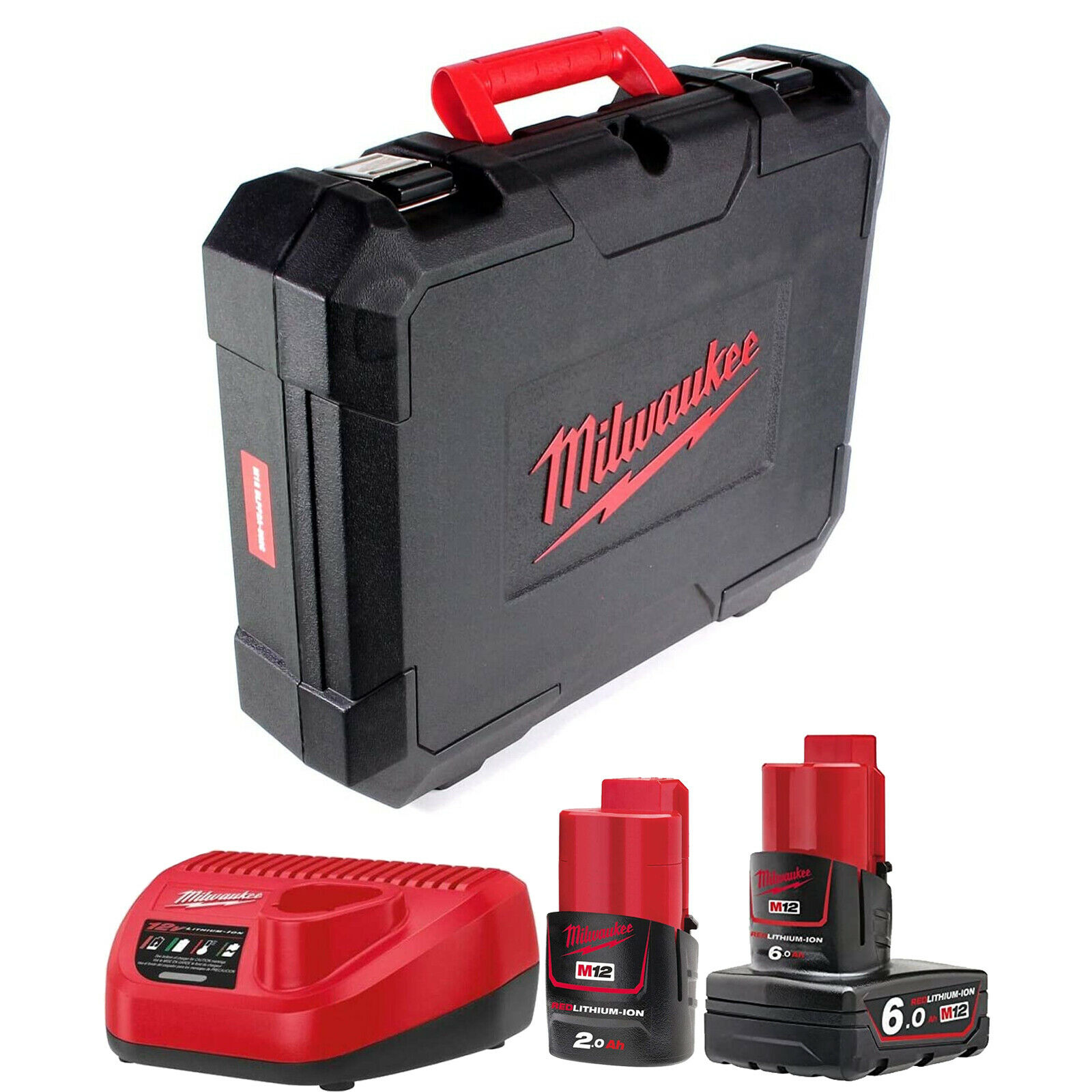 Milwaukee M12BPP2B-421C KIT TRAPANO PERCUSSIONE AVVITATORE IMPULSI 12V - immagine 5