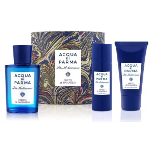 ACQUA DI PARMA MIRTO DI PANAREA SET EDT 75 ML + LOZIONE CORPO 50 ML + GEL DOCCIA 40 ML